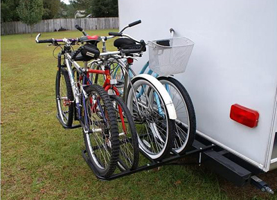 witter towbar bike rack